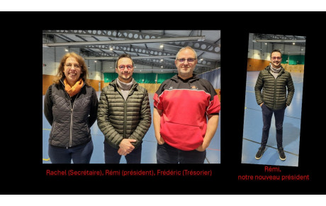 AG club - Election du nouveau CA et du bureau